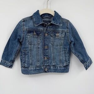 The Children's Place Classic Blue Denim Jacket 12-18mo